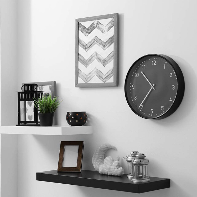 Wall Mounted T-shaped Bracket for Heavy Duty Floating Shelf Support 0.5kg Save Space