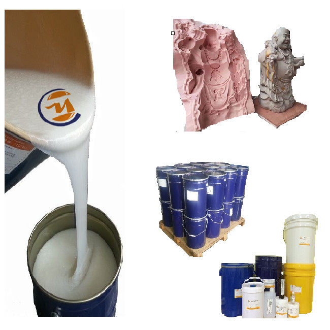 20 Shore A Tin Silicone Rubber for Statue Molding in White
