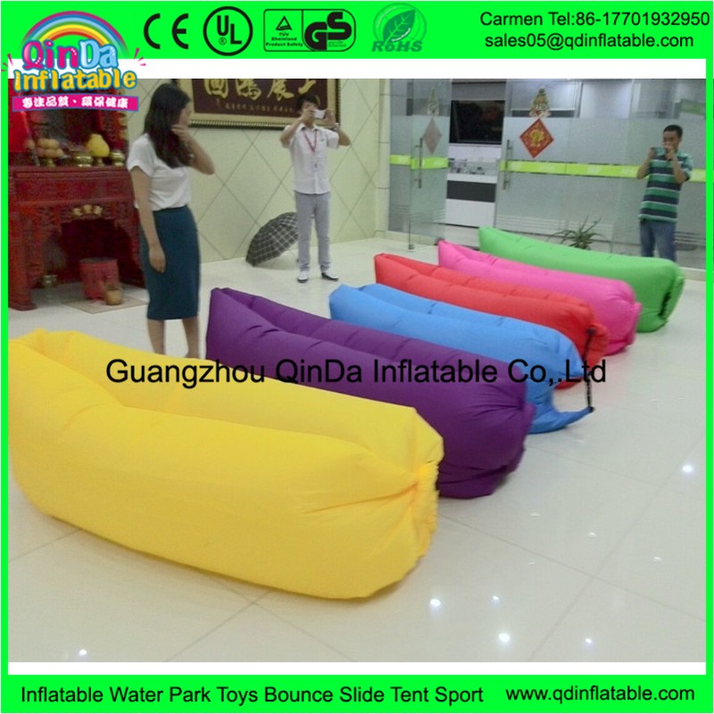 Protable camping gear recliner chair good price lazy sleeping bag