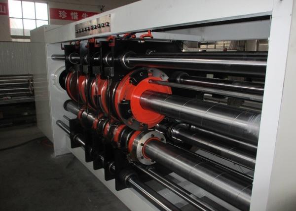 RS4 Rotary Slotter Machine With Creasing Corrugated Cardboard Box Manufacturing