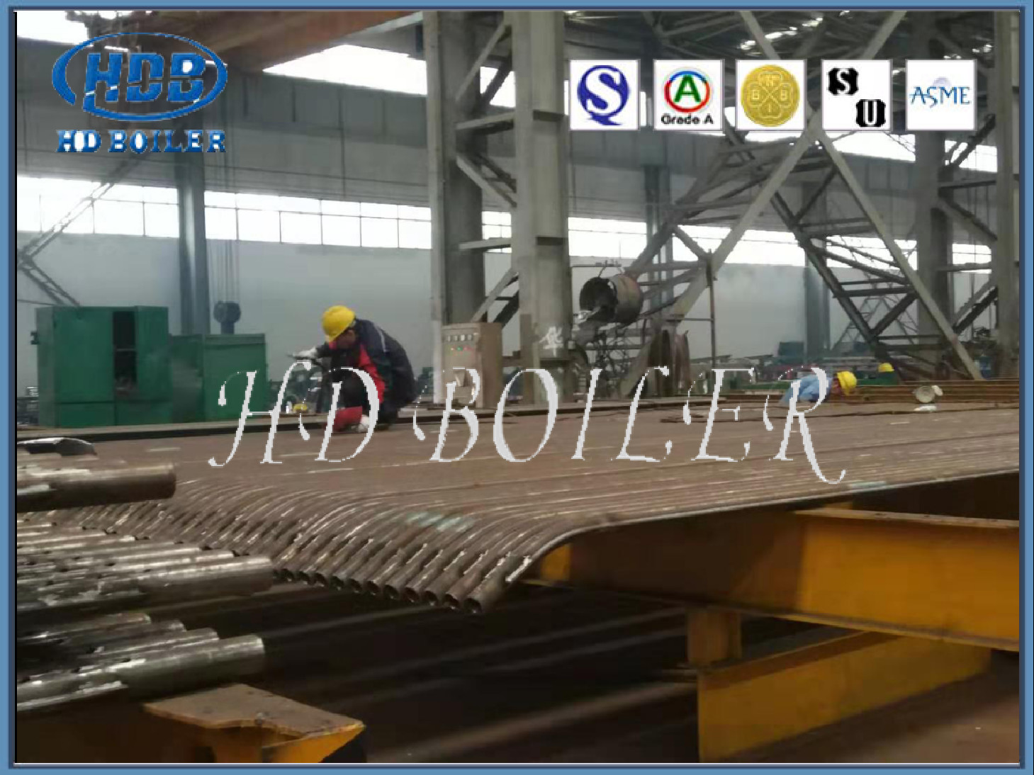 Power Station Coal Combustion Evaporation Section Boiler Water Wall