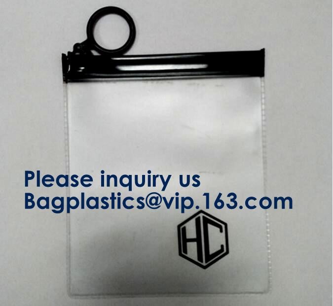 Frosted PVC Slider Zipper Bag Plastic Bag/ Recyclable Waterproof Transparent PVC Towel Bag,Slider Zipper Pvc Pouch Ziplo