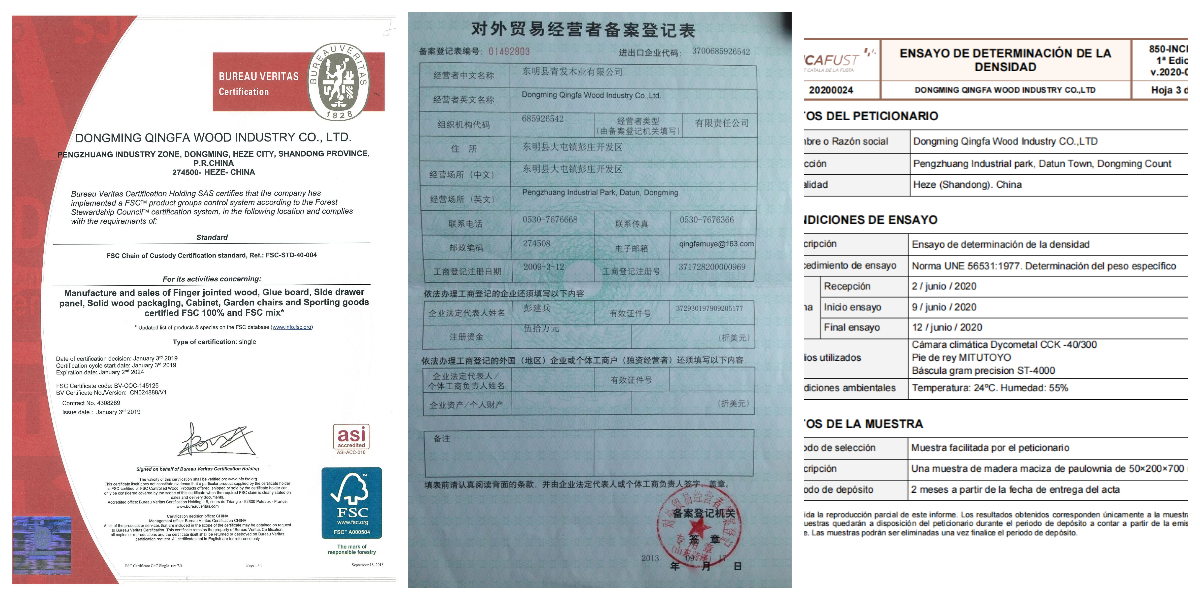 Moisture Content 8%-12% Finished Paulownia Timber for Total Solution Project Solutions