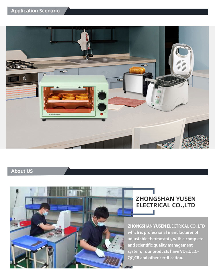 KST T250 Electric Oven Thermostat Adjustable Temperature Control with Electric Power