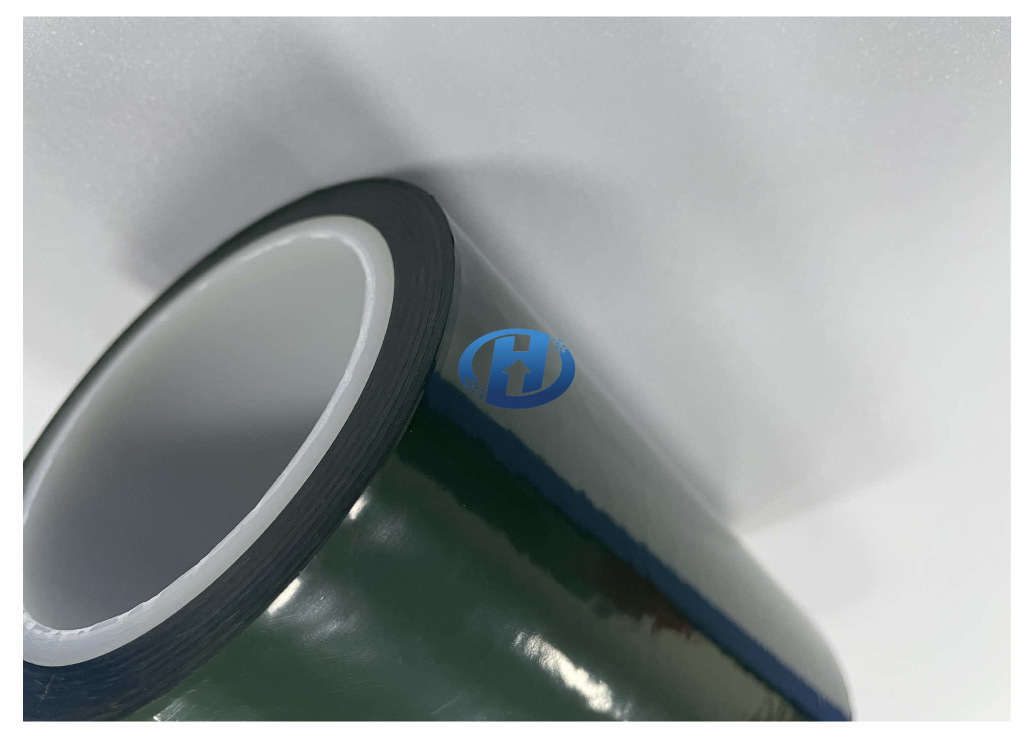 80 μm Dark Green HDPE Film UV Cured Silicone Coating Film Easy to peeloff Without Silicone Transfer No Residuals