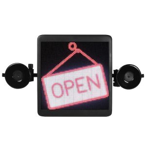 2.9mm Car LED Programmable Message Sign Wireless Voice Controlled Emoji