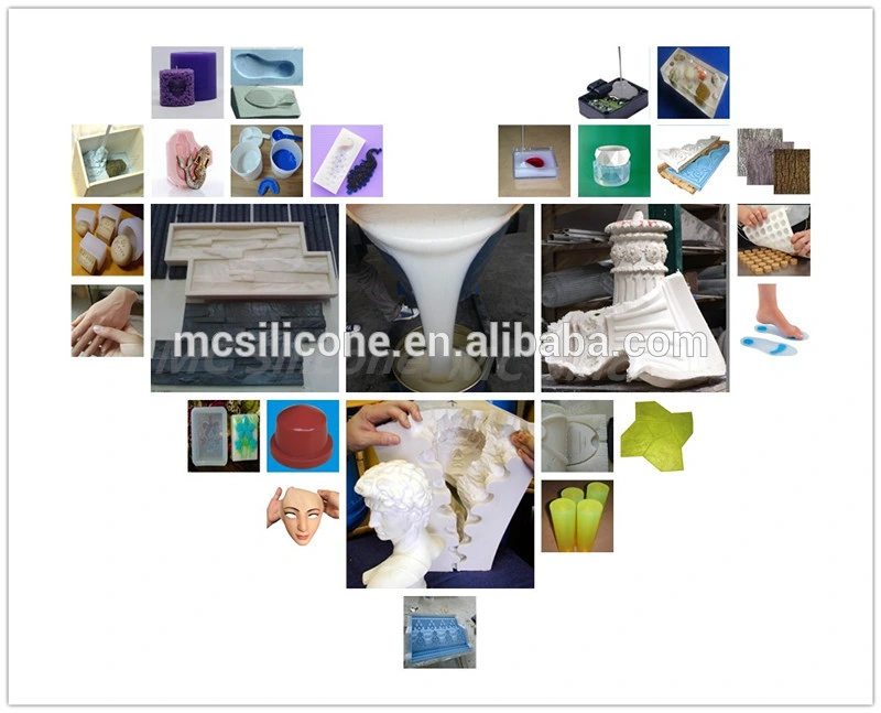 15000 Cps RTV2 Liquid Silicone Rubber for Soap Molds Making