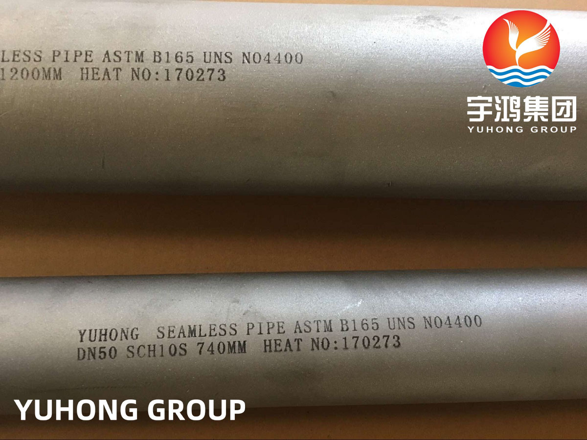 ASTM B165 UNS N04400 Nickel Alloy Steel Seamless Tube For Heat Exchanger