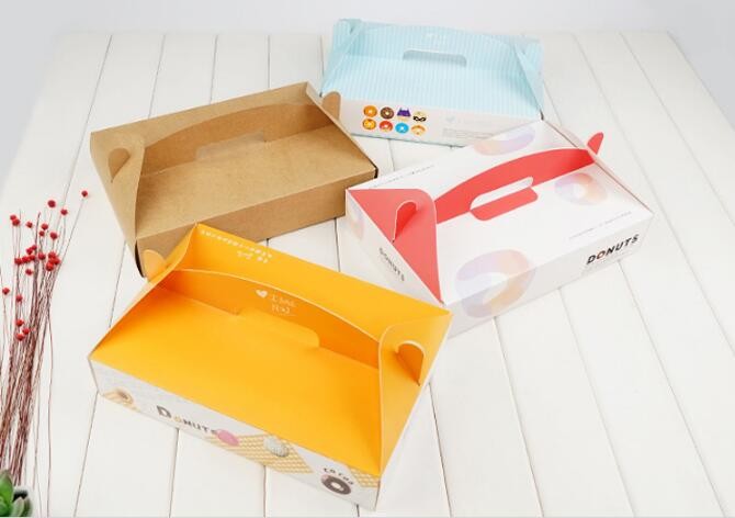 Cheap Cardboard foldable kraft paper lunch box with window,Lunch noodle fast food kraft paper box by customized logo pri