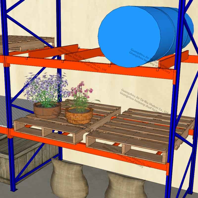 Adjustable Beam Racking 4 Tons Zbeam Steel Shelving For Wood SGS