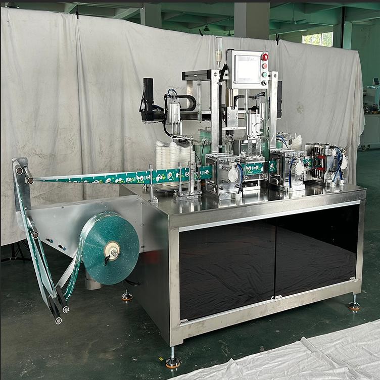 Compact Design High Speed 1 Pair PE Glove Automatic Folding Packing Machine Upgrade 2024