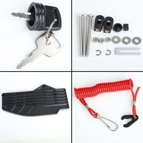 7 Pins outboard steering controls , IP65 Boat Engine Controls