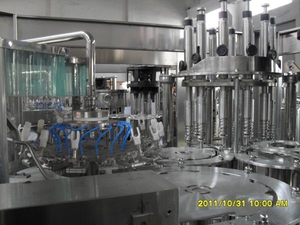 Electric Stainless Steel Peach Juice Filling Machine for Beverage Packaging 3 in