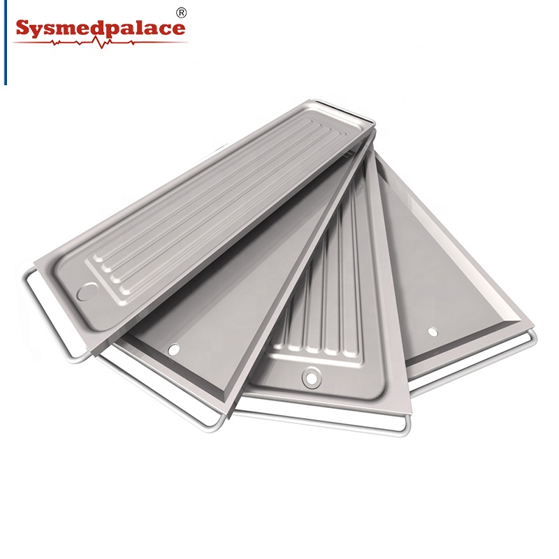 304 stainless steel transfer functional lab and funeral Mortuay Cabinet Cadaver Tray For Funeral Supplies Manufacture
