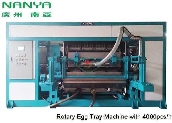 Automatic Pulp Molding Equipment / Rotary Recycle Paper Egg Tray Manufacturing