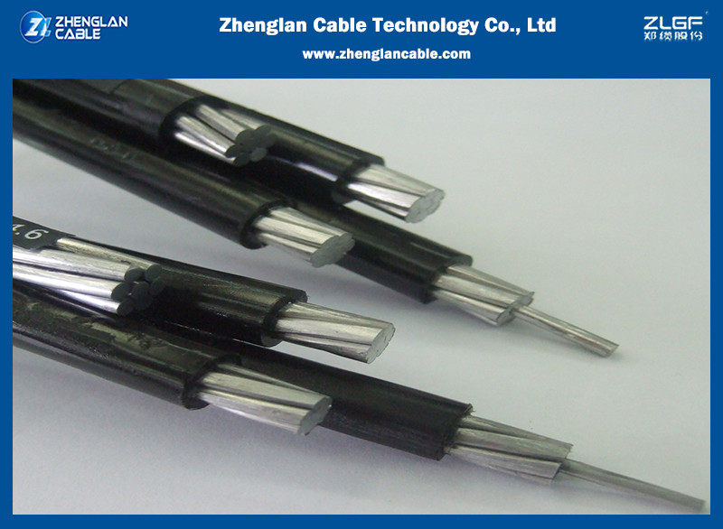 PVC/XLPE/PE Covered Overhead Insulated Cable Line Wire Duplex/Triplex/Quadruplex ABC
