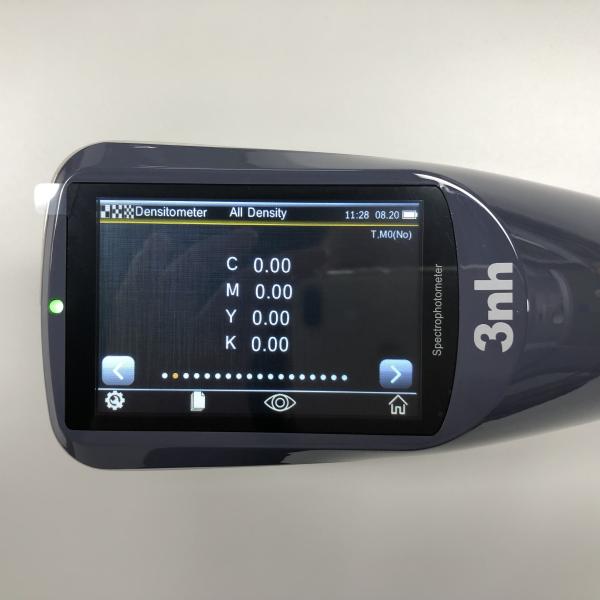 Small Aperture 2mm CIE Lab Colour Difference Meter CMYK Densitometer Spectrophot