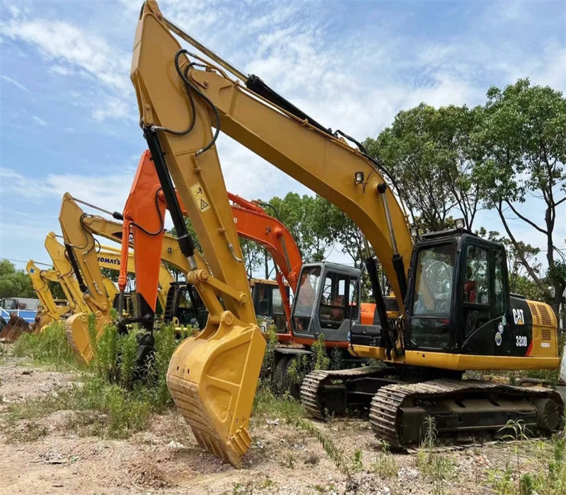 20-ton Used Cat Excavators 103kw Second Hand Excavator Cat C6.4ACERT engine CAT320D