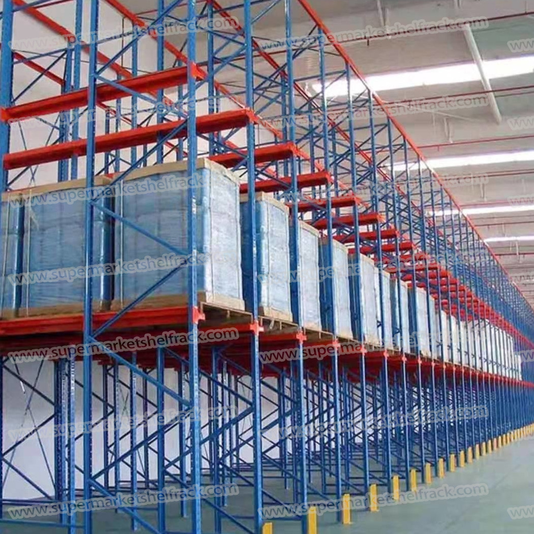 4000KG 1100mm Pallet Racking Shelf 2 Layers Warehouse Stainless Steel Adjustable Rack OEM