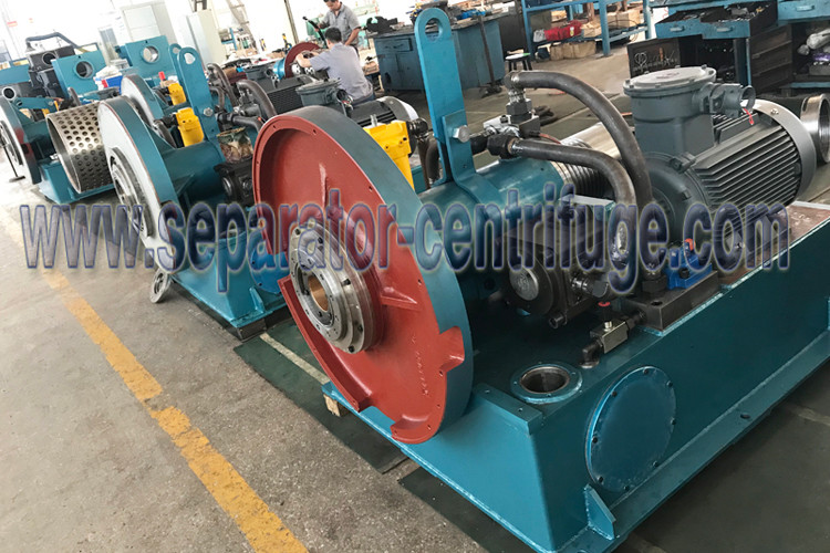 Horizontal Two Stage Pusher Centrifuge Decanter Separator Machine For Seasalt Dewater