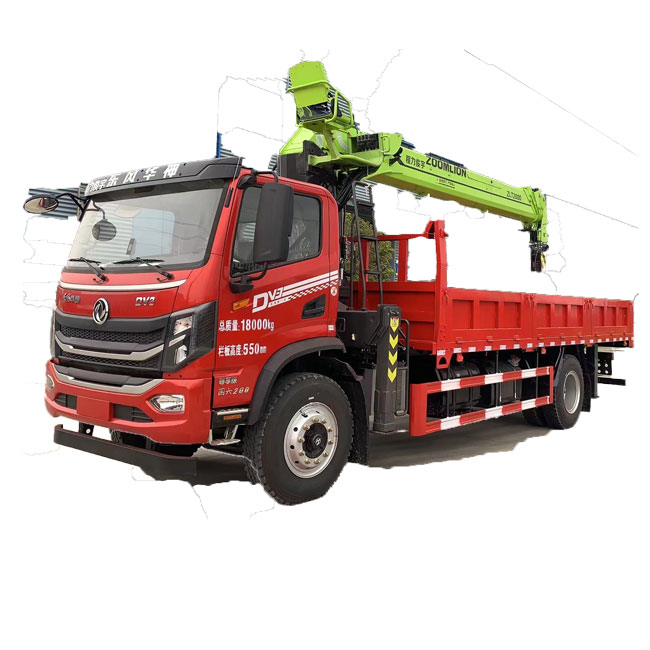 Hot 4X2 8Tons Crane Truck Mounted Towing Crane Mounted Truck With 20M Lifting High