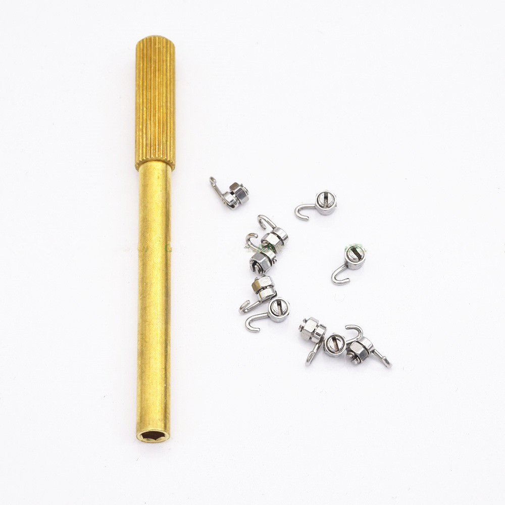 Manual Power Source Stainless Steel Dental Orthodontic Activity Hooks for Movable and Crimpable