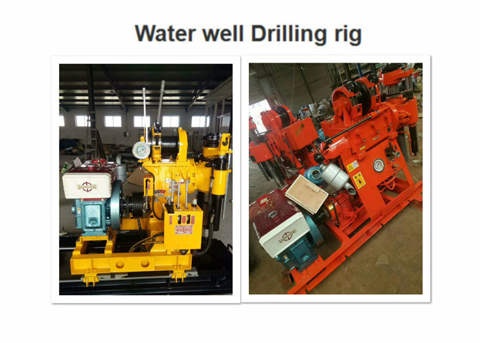 Gk 200 Core Drilling Rig With 200 Meters Depth 295mm Hole Diameter For Exploration Drilling Equipment
