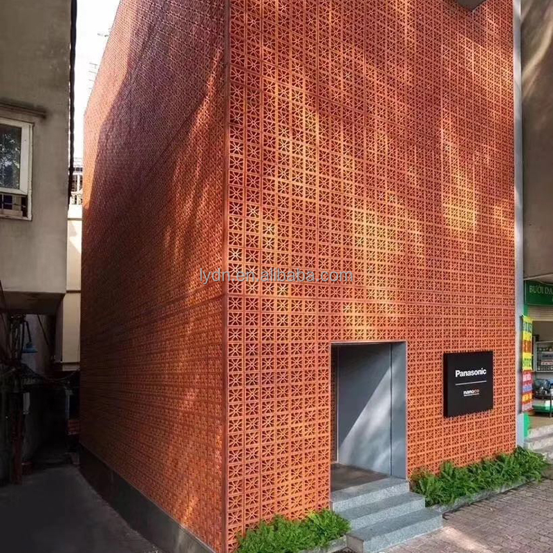 Cement Exterior Wall Blocks Decorative Sun Brick Artificial Hollow Bricks