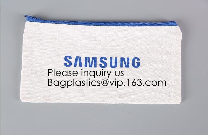 Promotional canvas hand carry makeup bag cosmetic organizer,natural canvas Makeup Bag Cotton Cosmetic Bag, bagease