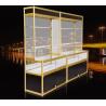 Buy cheap High Titanium Alloy Pharmacy Display Cabinet / Metal Pharmacy Cabinet from wholesalers