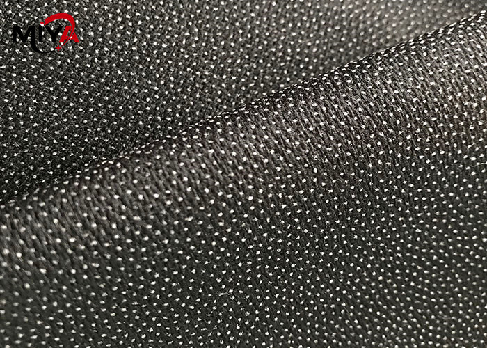 Polyester Double Dot Woven Knitted Fusible Interlining PA Coating