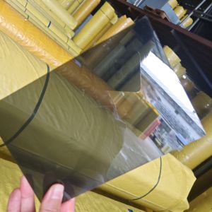 Customized Width Polycarbonate Solid Sheet High Impact Strength and B1 Fire