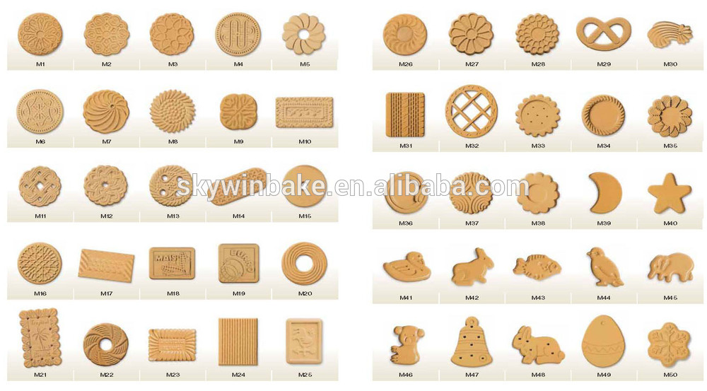 Skywin-400 Automatic Mini biscuit making production line electric biscuit manufacturing machine price
