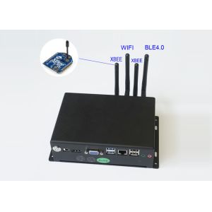 J1900 Processor Industrial Box PC With WiFi Bluetooth And 2 XBEE PRO S2C Modules