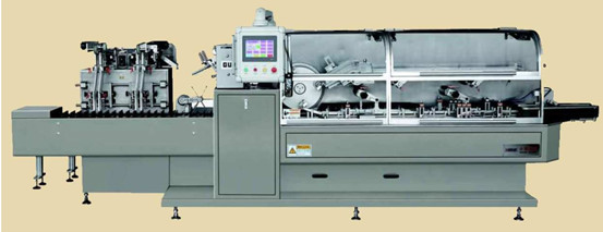 18000BPH Cartooning Machine Automatic Horizontal Type Cartoning Machine Adopts PLC, Human Machine Interface