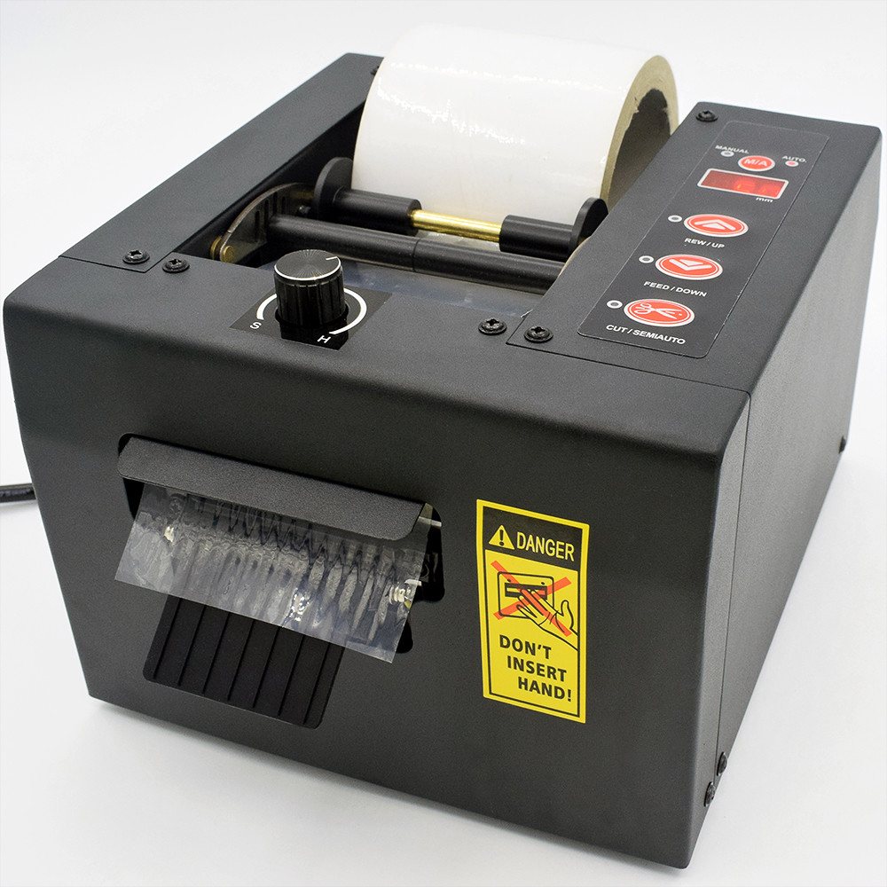 Industrial automatic electric tape dispenser for 80mm wide tape cutting machine