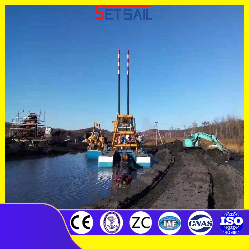 High Capacity 12 Inch Cutter Suction Sand Pump Dredger