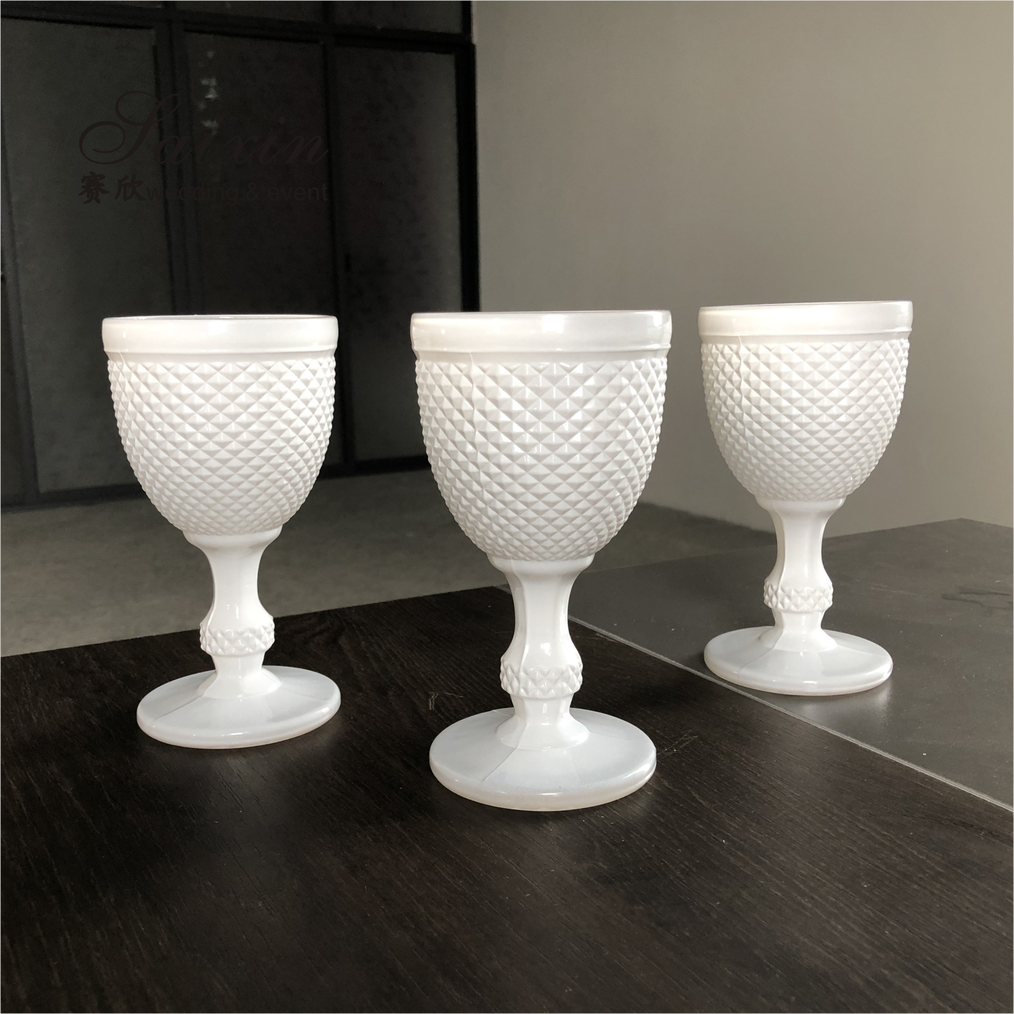 SX-G011 Water Glass Cup Custom Color Whiskey Champagne Drinking Glasses For Wedding Home Decor