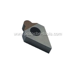 High Precision CBN Threading Inserts Full Radius Grooving Inserts For Ball Screw
