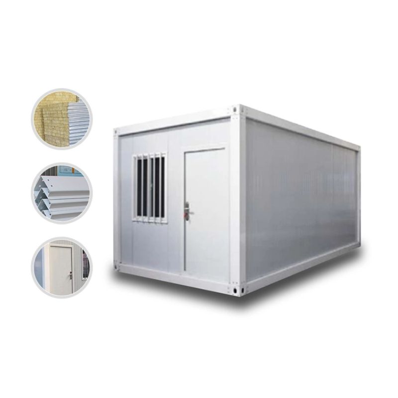 Detachable Container Galvanized Steel Frame Prefab Casa for Mobile Housing or Office
