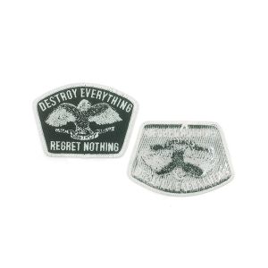 Customized Design Peel And Stick Embroidered Patches Environmental Friendly