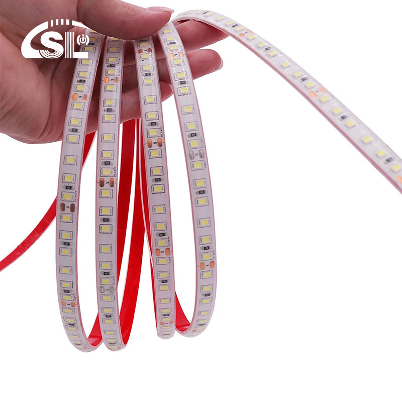 COB Lighting Strip 110v220v 8mm 120leds 4000K IP67 Waterproof Die-Cutting Board SMD2835 Led Strip Light