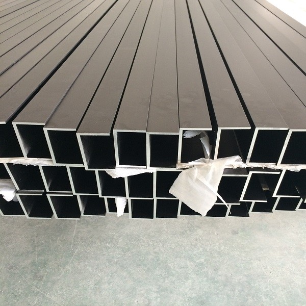 6061 Rectangular Aluminum Pipe Anodized Extruded Alloy Square Tubing Metal Tube