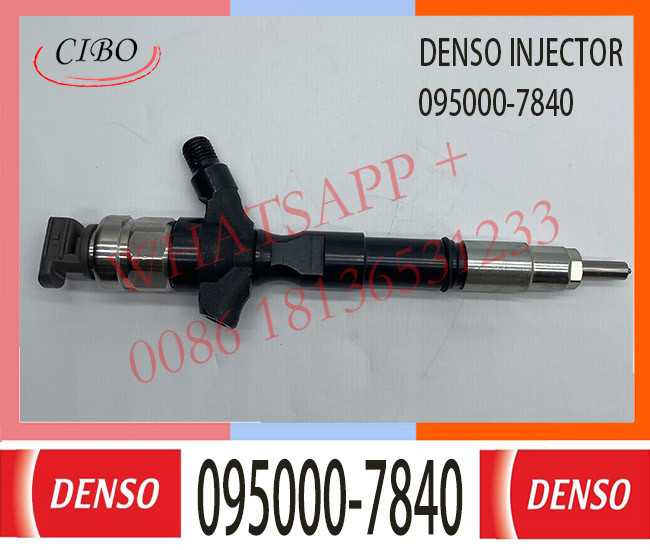 095000-7840 Genuine Common Rail Diesel Fuel Injector Assy For TOYOTA 1KD-FTV 23670-39305
