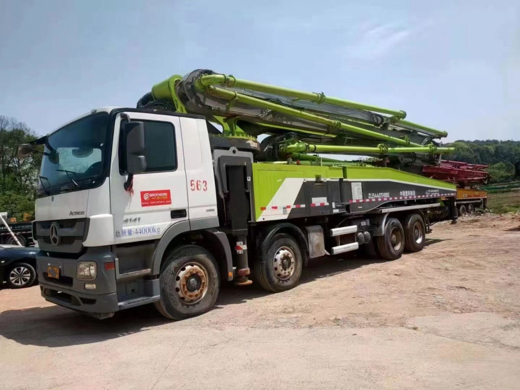 2018 Zml 56m Concrete Pump Truck Concrete Boom Pump Heavy Equipment