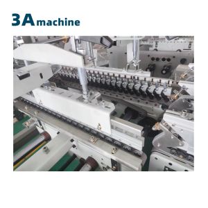 Water Soluble Cold Glue Folder Gluing Machine for 4 Corner and 6 Corner Boxes