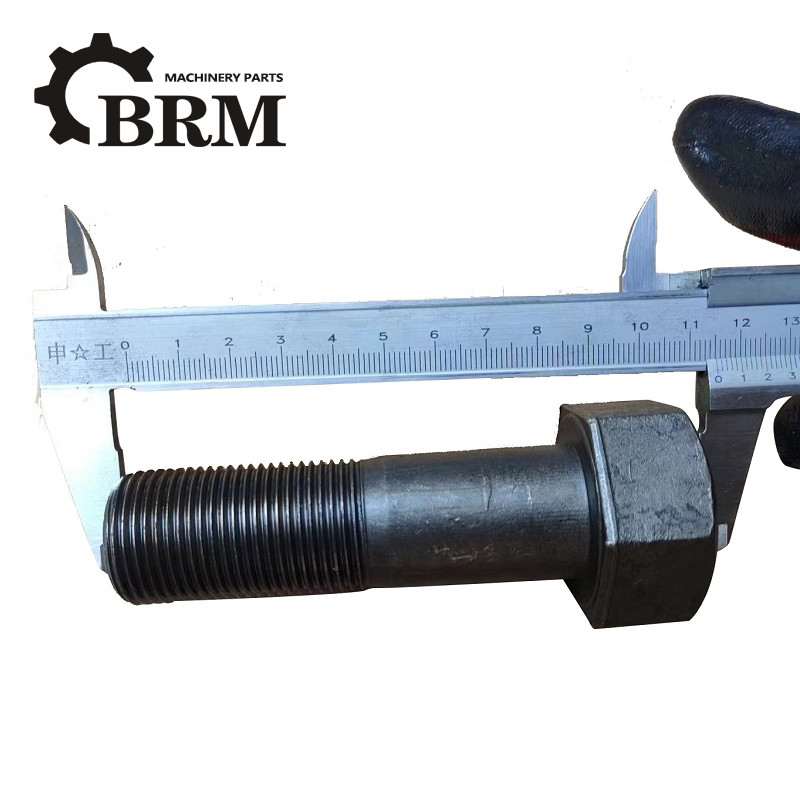 Forging Casting Track Shoe Bolts And Nuts Plain Finish For erpillar