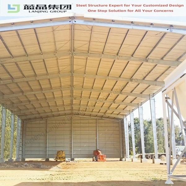 Portal Frame Prefab Light Structural Steel Workshop Building Shed Construction