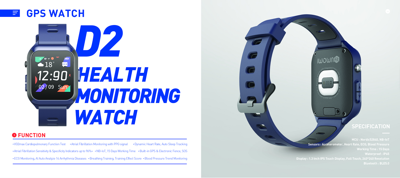 Sleep Monitor 240*240 GPS Smart Bracelet