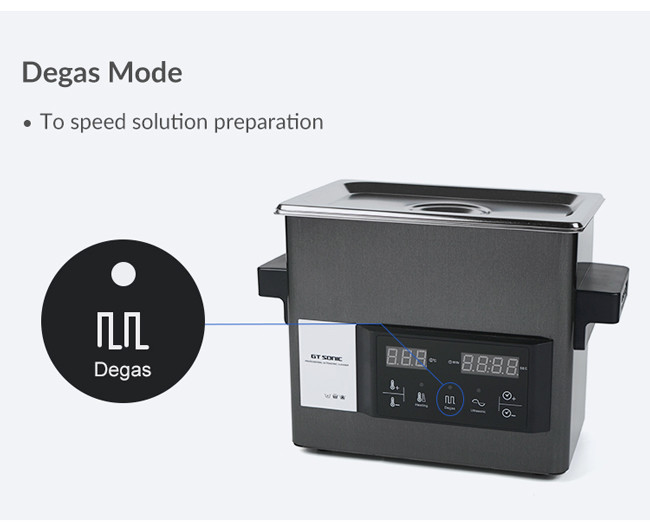 1-99 Mins Timer Ultrasonic Detal Cleaning Machine 100 Watt With Degas Function